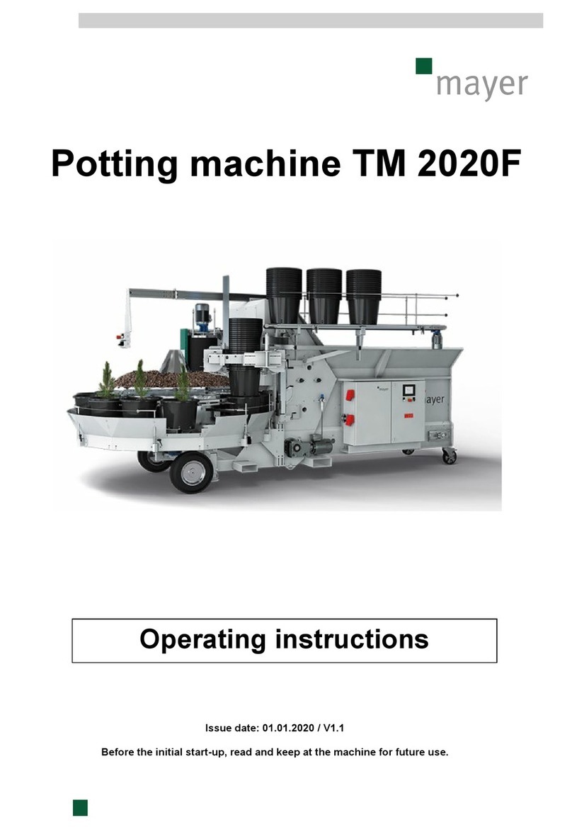 Mayer TM 2020F manual