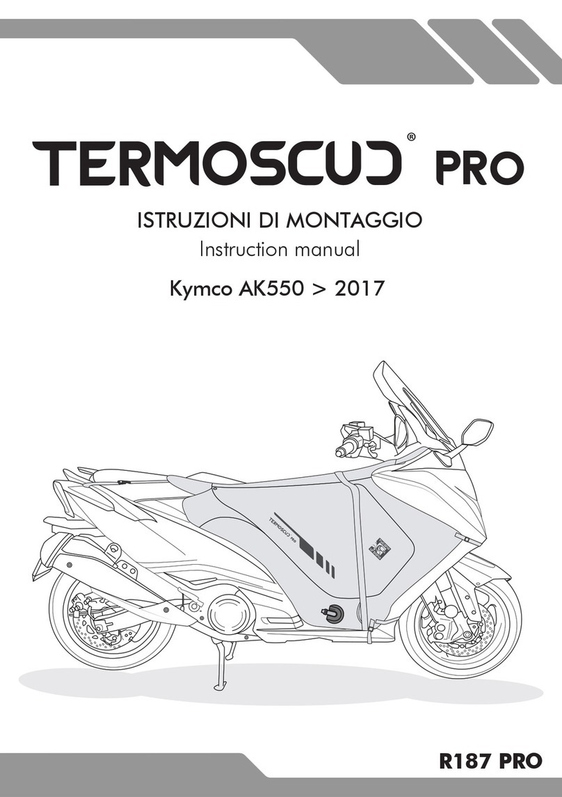 Tucano Urbano Termoscud PRO R187PRO instruction manual