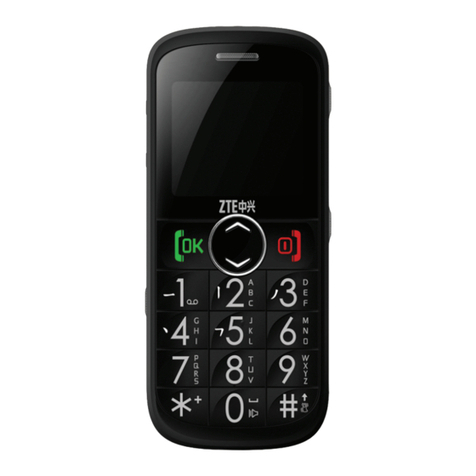 Zte T203 User manual