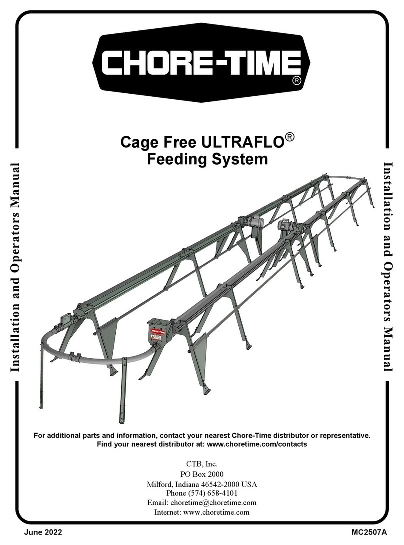 Chore-Time ULTRAFLO Cage Free Setup guide