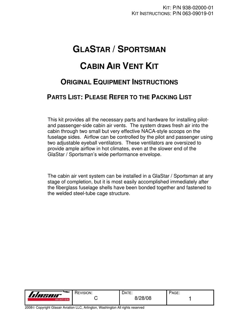 Glasair GLASTAR instructions
