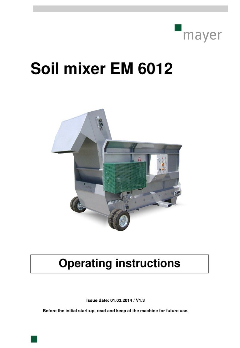 Mayer EM 6012 operating instructions