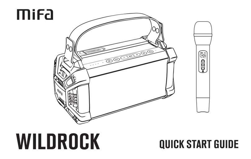 Mifa WILDROCK quick start guide
