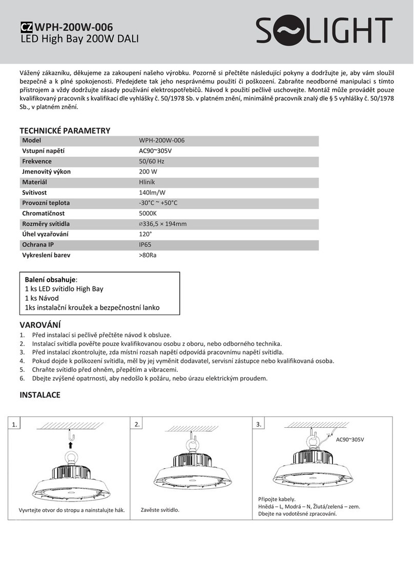 Solight WPH-200W-006 quick start guide