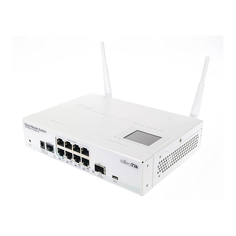 MikroTik CRS109-8G-1S-2HnD-IN User manual