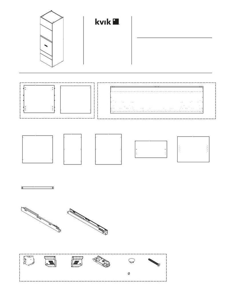 Kvik H554 060 Assembly instructions