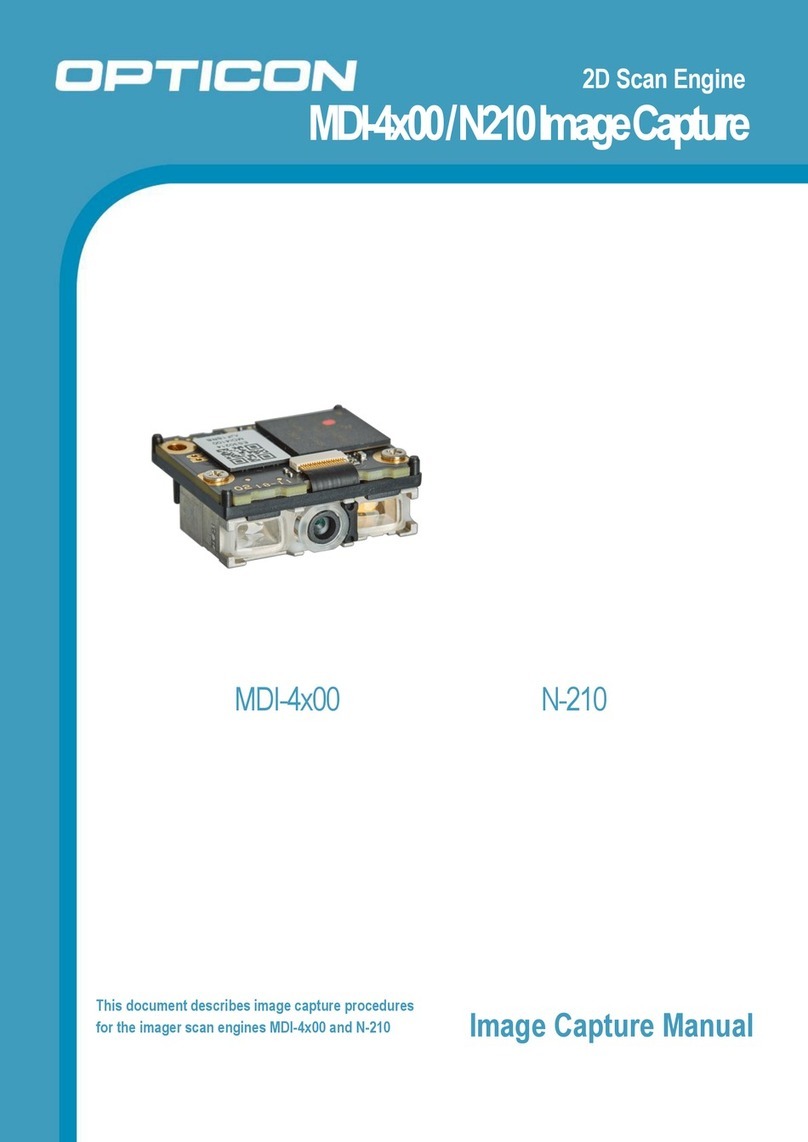 Opticon MDI-4 00/N210 Series instruction manual