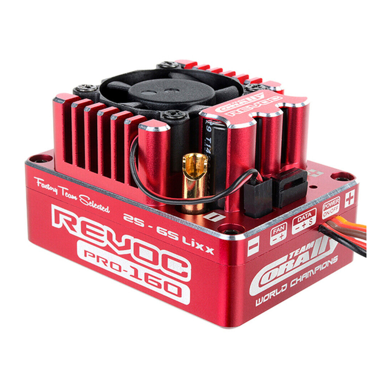 Team Corally REVOC PRO 160 user manual