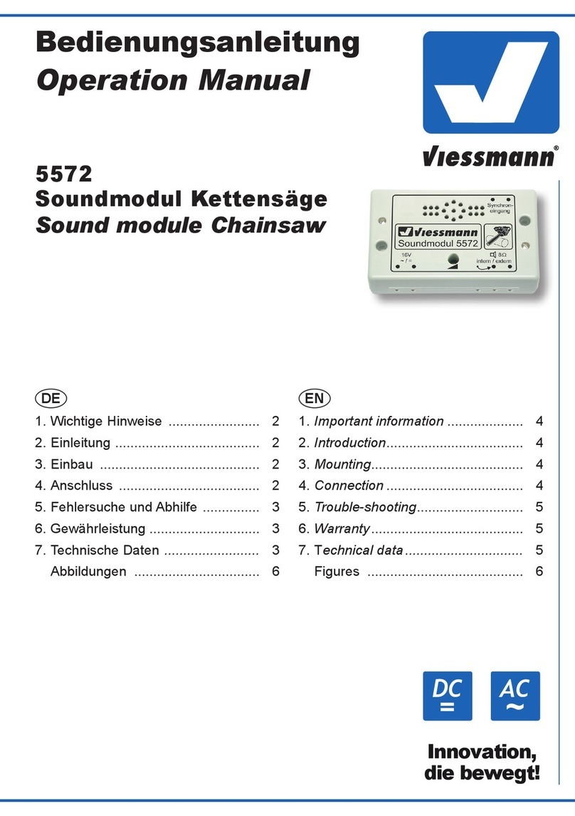 Viessmann 5572 Operation manual