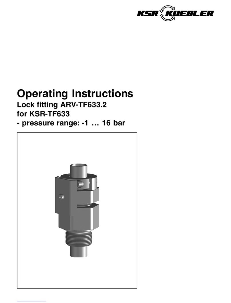 KSR KUEBLER ARV-TF633.2 operating instructions