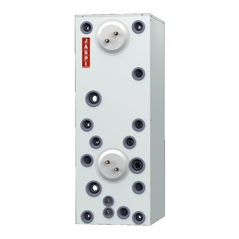 Jaspi GTV HYBRID 500 Installation and operating instructions