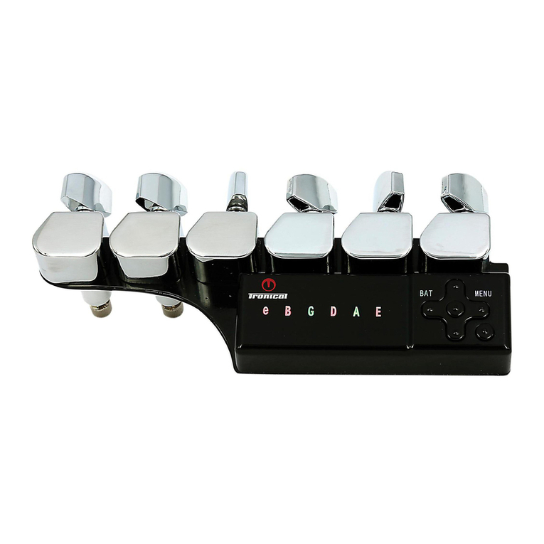 tronical TronicalTune 6 in line user manual