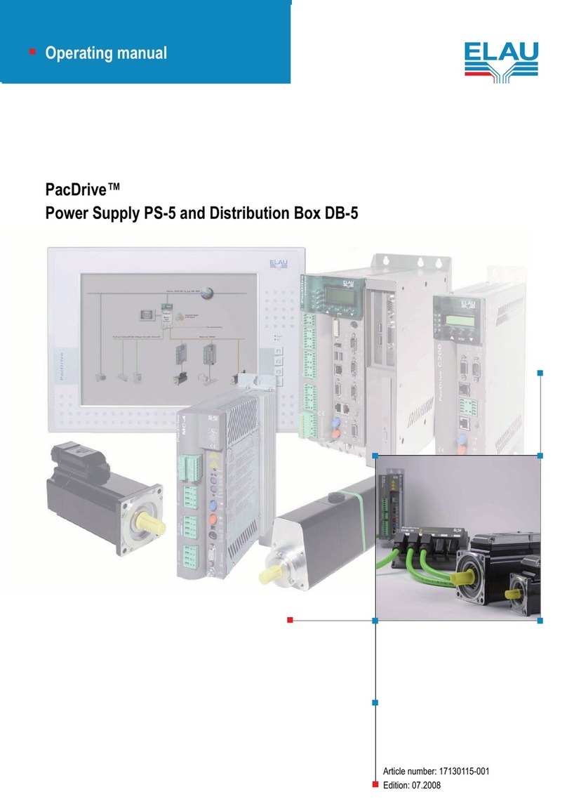 ELAU PacDrive PS-5 operating manual
