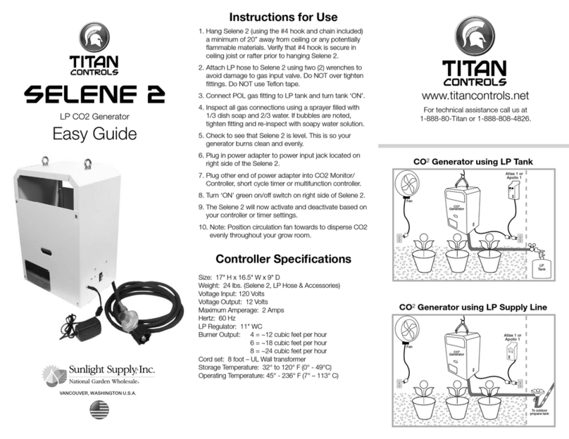 Titan Controls SELENE 2 Easy guide Titan Controls SELENE 2 Easy guide