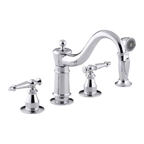 Kohler K-158 User manual