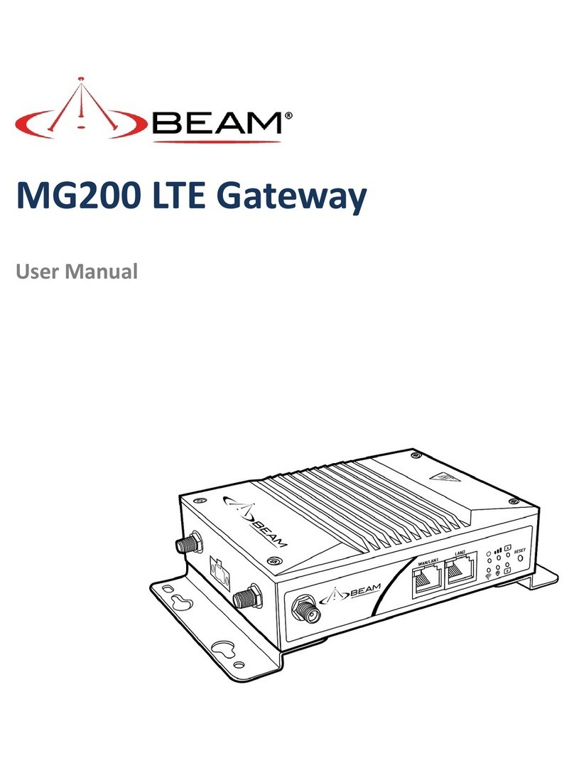 Beam MG200 user manual