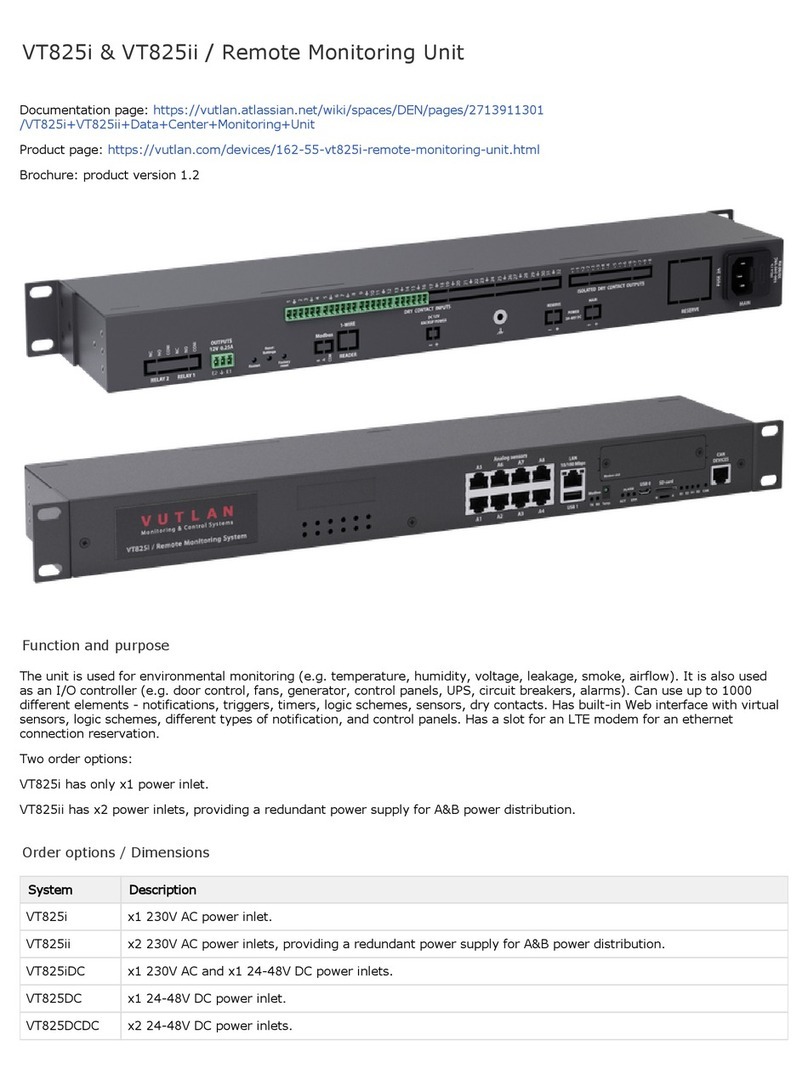 Vutlan VT960i User manual