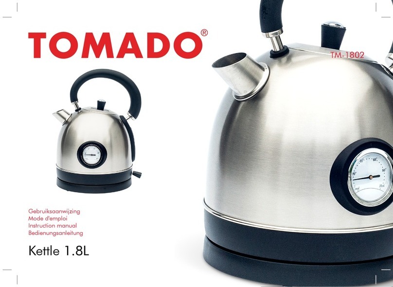 tomado TM-1802 User manual