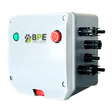 BPE BPE-FFSS-S1 User manual
