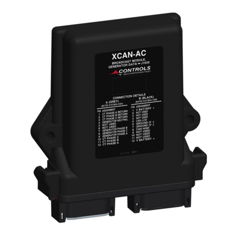Controls XCAN-AC product manual
