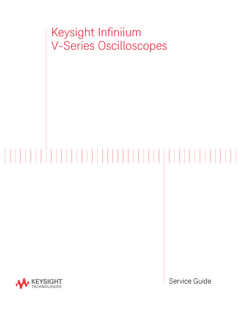 Keysight Technologies Infiniium V Series Service guide