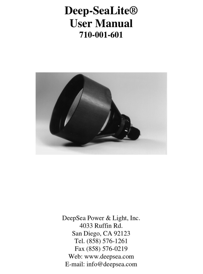 DeepSea Power & Light Deep-SeaLite User manual