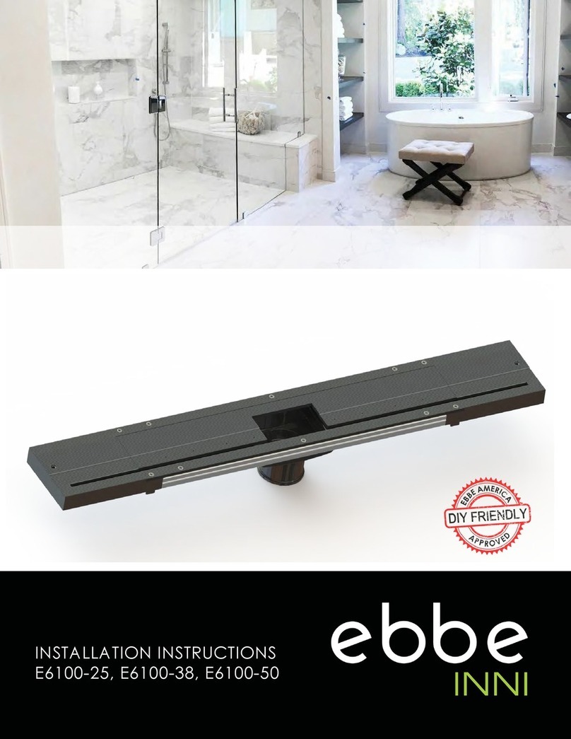 Ebbe INNI E6100-25 installation instructions Ebbe INNI E6100-25 installation instructions