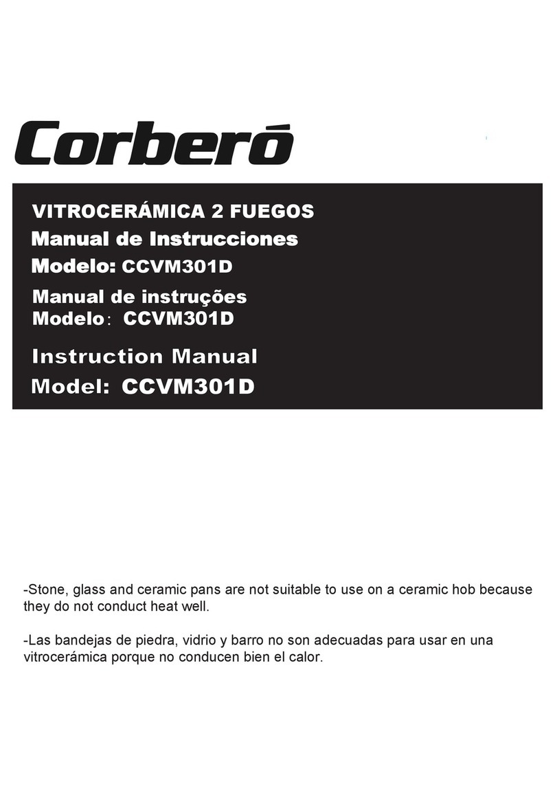 CORBERO CCVM301D User manual