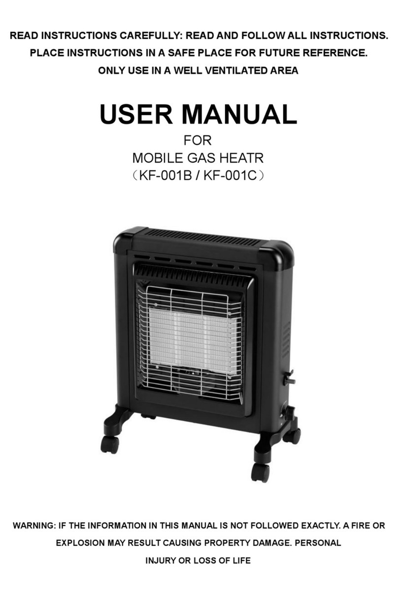 Gaswinkel KF-001B user manual