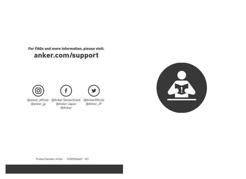 Anker A1366 quick start guide