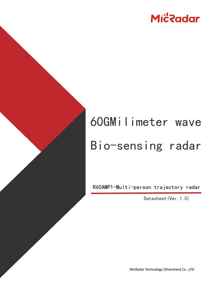 MicRadar R60AMP1 manual