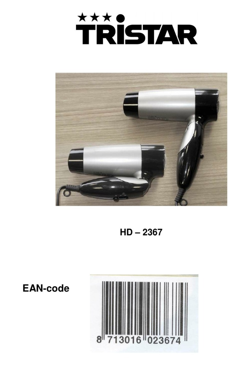 TriStar HD-2367 instruction manual
