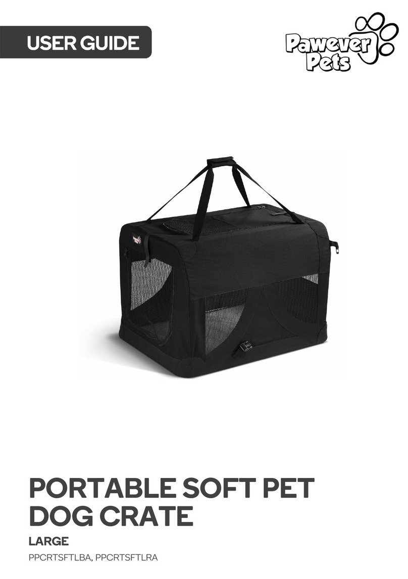Pawever Pets LARGE PPCRTSFTLBA User manual