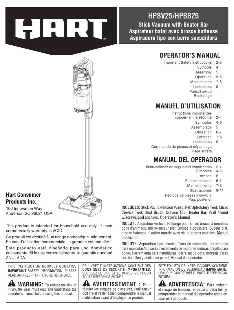 HART HPSV25 User manual