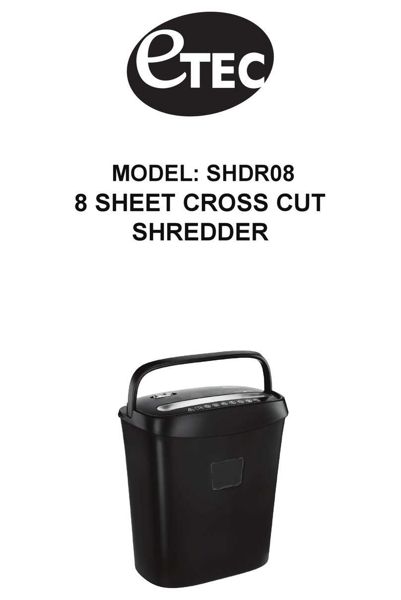Etec SHDR08 manual