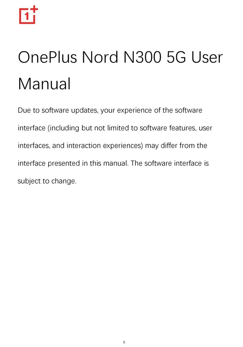 OnePlus Nord N300 5G User manual