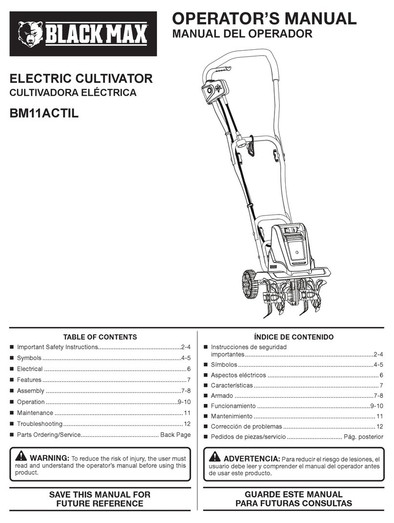 Black Max BM11ACTIL Operator's manual