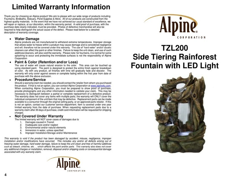 Alpine TZL200 quick start guide Alpine TZL200 quick start guide