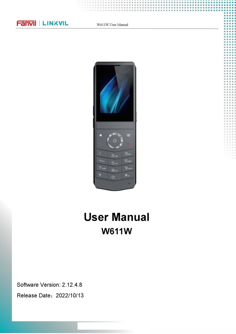 Fanvil LINKVIL W611W user manual