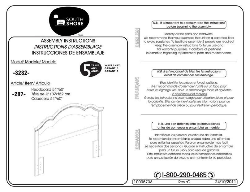 SouthShore 3232 User manual