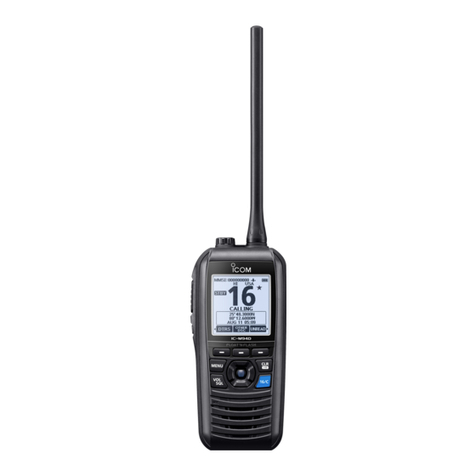 Icom IC-M94DE User manual