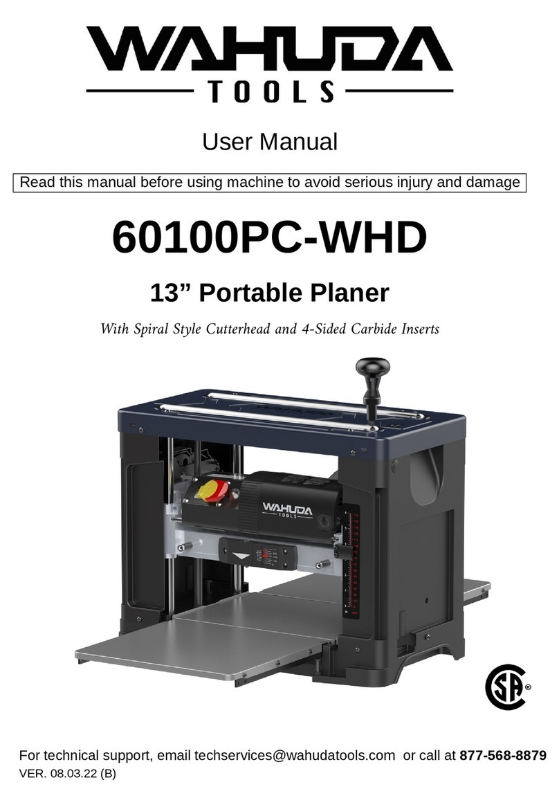 Wahuda 60100PC-WHD User manual