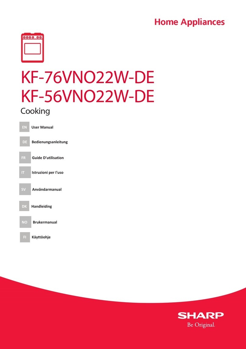 Sharp KF-76VNO22W-DE User manual Sharp KF-76VNO22W-DE User manual