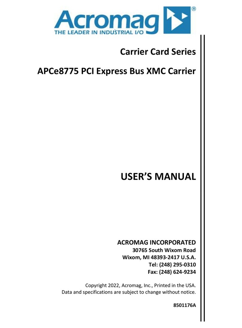 Acromag APCe8775 user manual