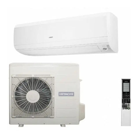 Hitachi RAS-S25YHAB User manual