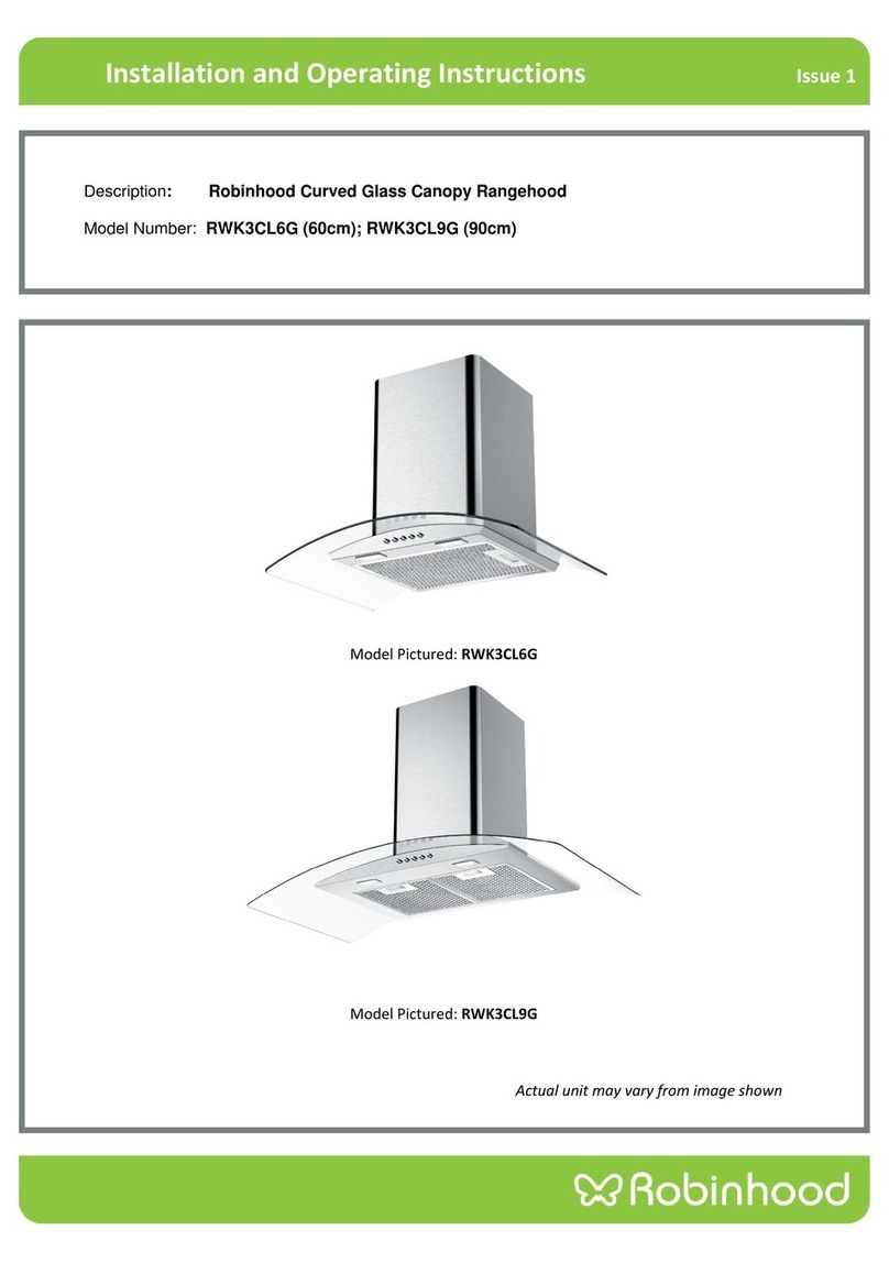 ROBINHOOD RWK3CL6G User manual