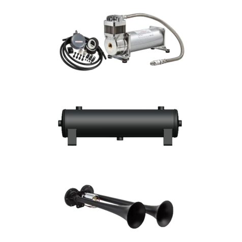 Kleinn Air Horns X3-KIT User manual