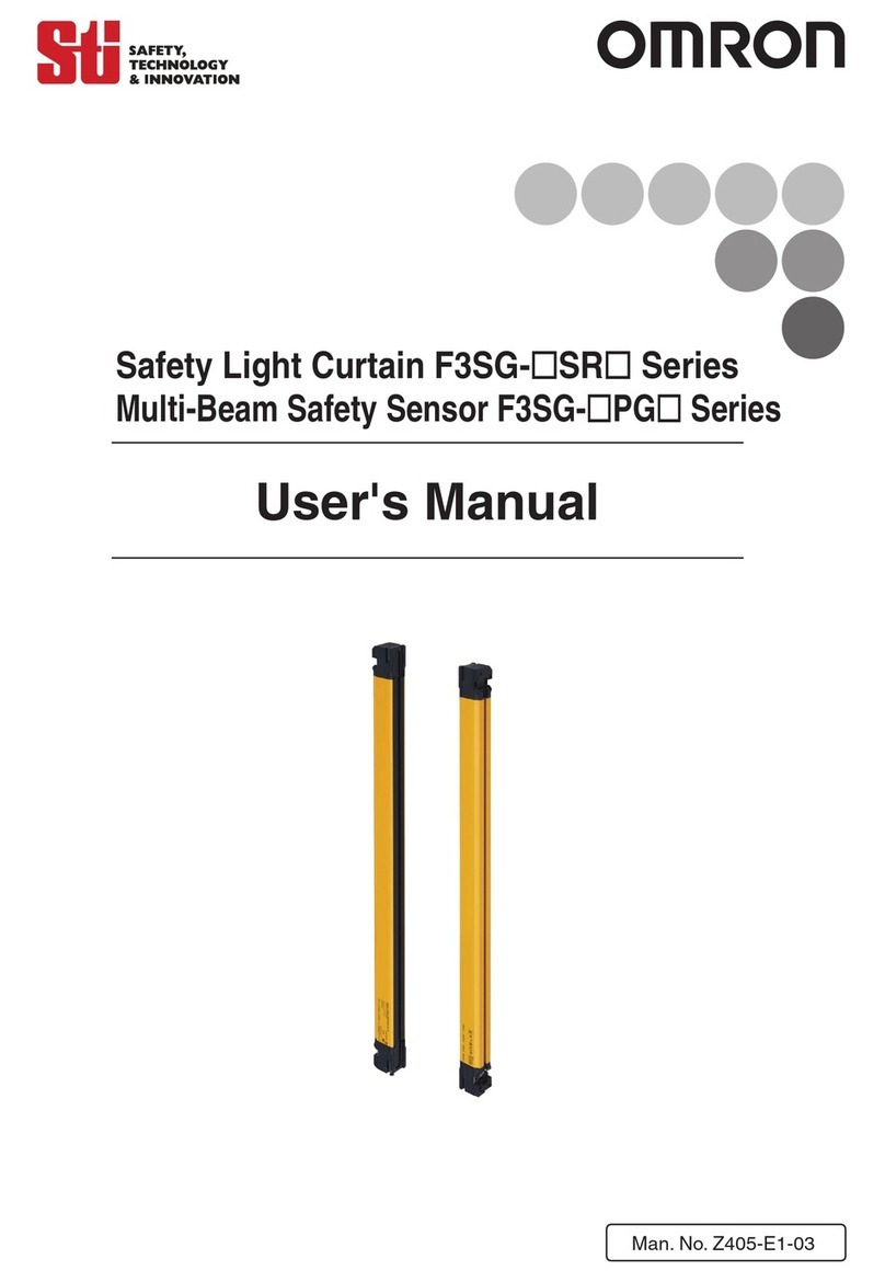 Omron F3SGPGA-A user manual