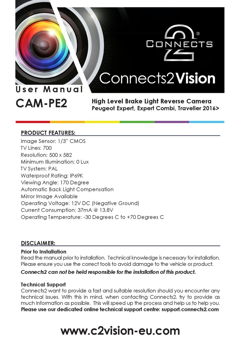 Connects2 CAM-PE2 User manual