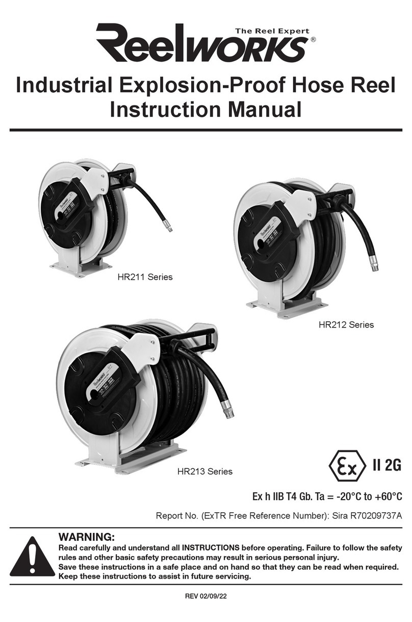 Reelworks HR211 Series instruction manual